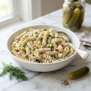 Dill Pickle Ranch Pasta Salad 5 Dill Pickle Ranch Pasta Salad