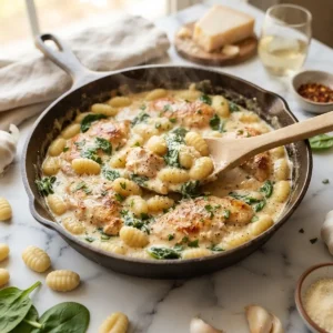Garlic Butter Chicken Gnocchi Skillet 5 Garlic Butter Chicken Gnocchi Skillet