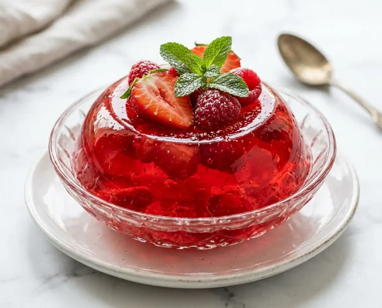 Homemade jello
