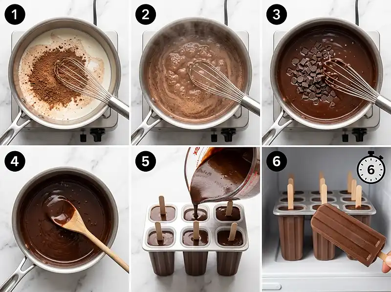 Homemade Fudgesicles Recipe 4 How to Make homemade fudgesicles recipe