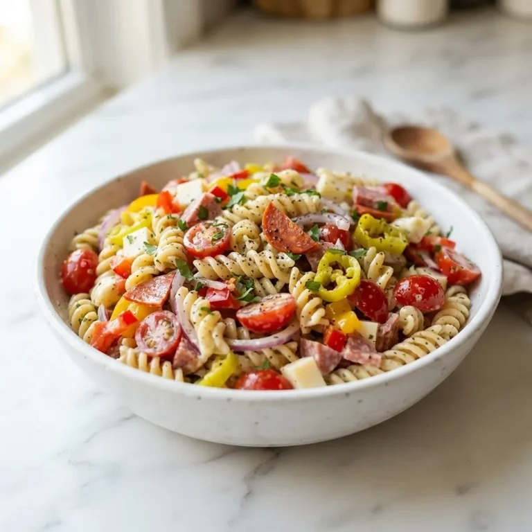Italian Grinder Pasta Salad