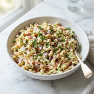 Loaded Coleslaw Pasta Salad 5 Loaded Coleslaw Pasta Salad