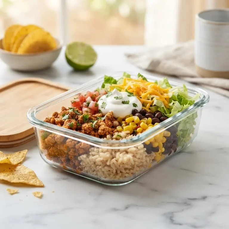Taste with Purpose 7 Mini Turkey Taco Lunch Bowls