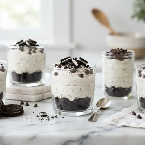 No-Bake Oreo Cream Pie Cups 5 No-Bake Oreo Cream Pie Cups
