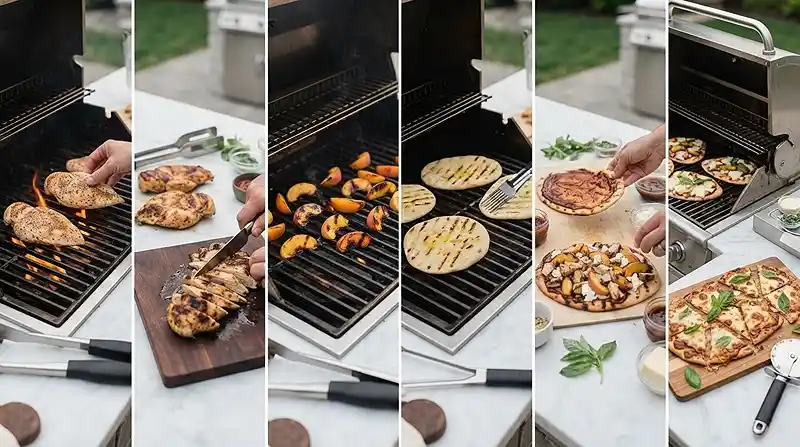 Grilled Peach Chicken Flatbreads 3 PREPARING THE Grilled Peach Chicken Flatbreads