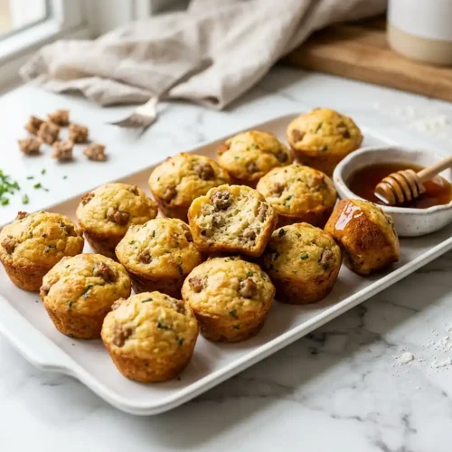 Pancake Sausage Muffin Bites 5 Pancake Sausage Muffin Bites