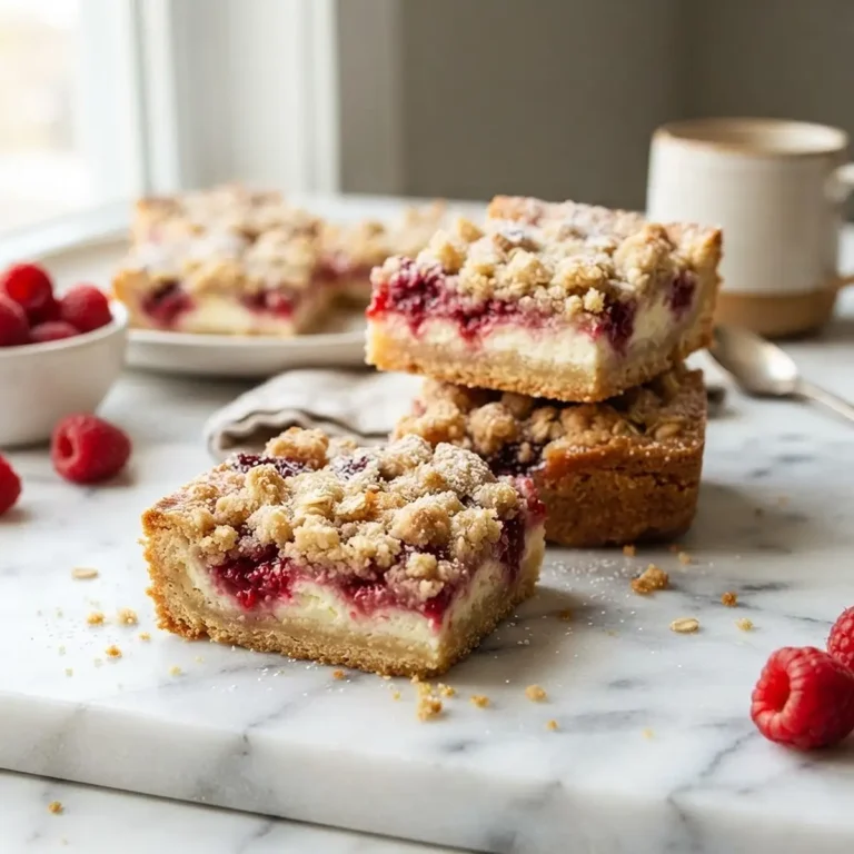Taste with Purpose 4 Raspberry Cream Cheese Breakfast Bars