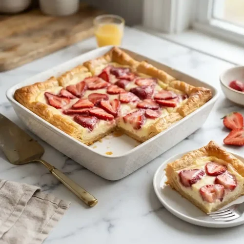 Strawberry Cream Cheese Danish Bake 5 Strawberry Cream Cheese Danish Bake