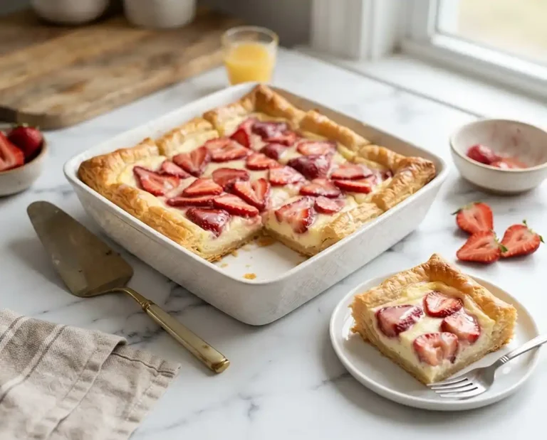 Strawberry Cream Cheese Danish Bake
