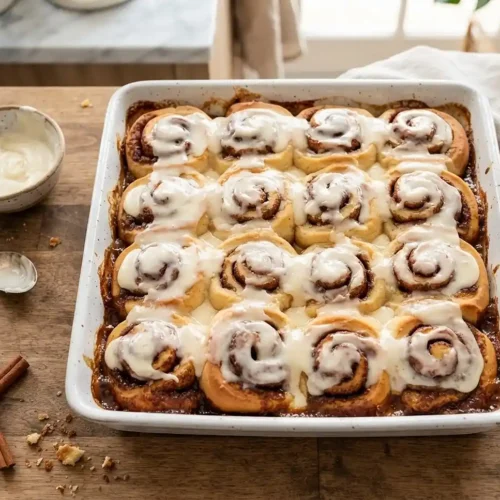 cinnamon rolls with brown sugar and butter​