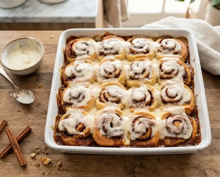 cinnamon rolls with brown sugar and butter​