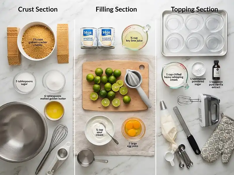 costco key lime dessert cups Ingredients