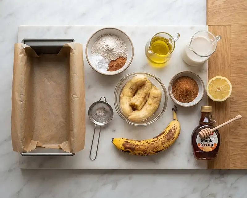 eggless banana bread recipe​ Ingredients