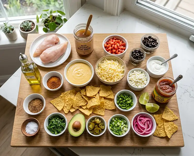 sheet pan sliding nachos​ Ingredients
