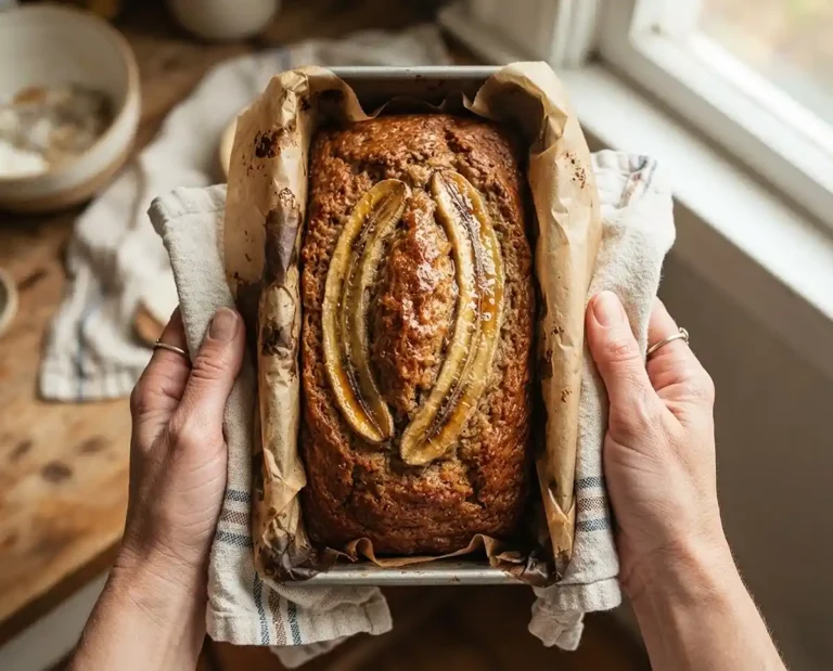 simple eggless banana bread recipe​