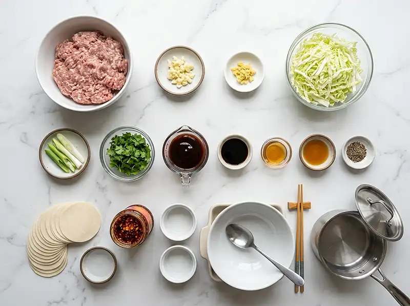 soup dumpling lasagna​ Ingredients