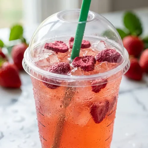 strawberry acai energy refresher​