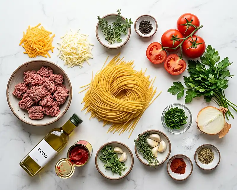 tomato smash pasta recipe​ Ingredients