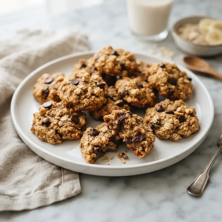 Butter Banana Breakfast Cookies