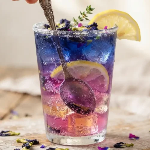 Butterfly Pea Flower Lemonade 2 Butterfly Pea Flower Lemonade