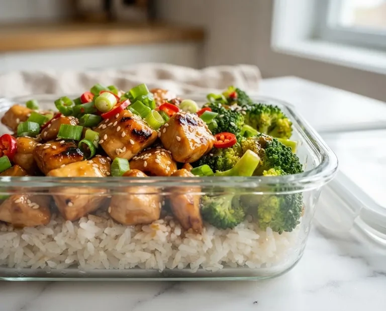 Chicken Teriyaki Rice Bowl Meal Prep