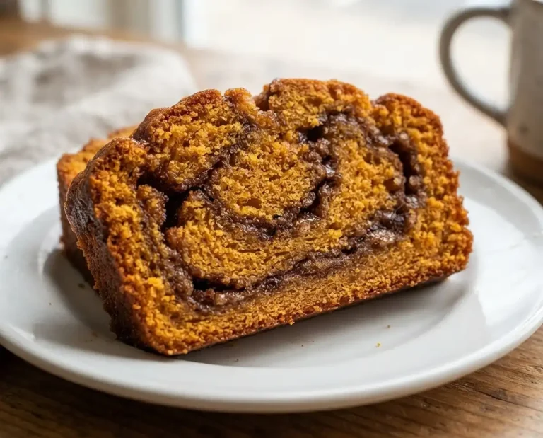 Classic Cinnamon Swirl Pumpkin Bread