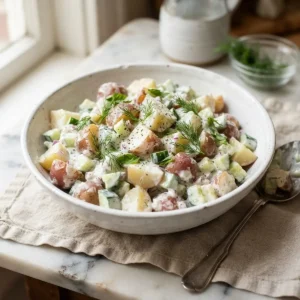 Creamy Cucumber Dill Potato Salad 5 Creamy Cucumber Dill Potato Salad