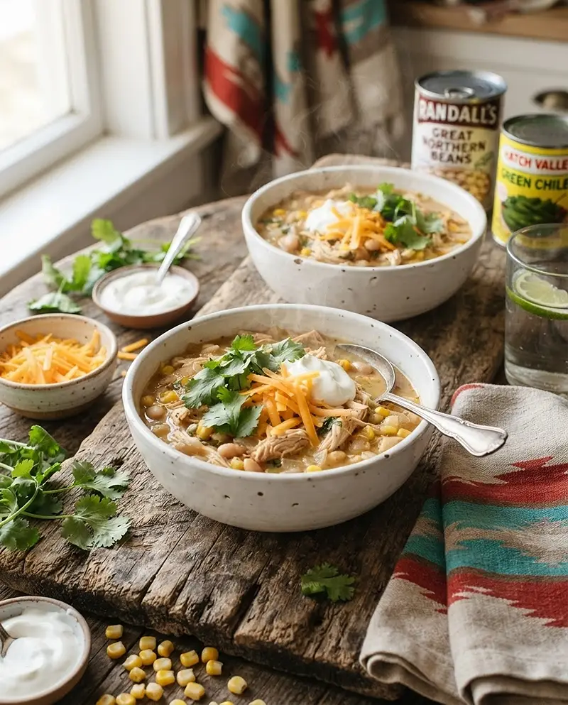 Creamy White Chicken Chili with Corn 4 Creamy White Chicken Chili with Corn RECIPE