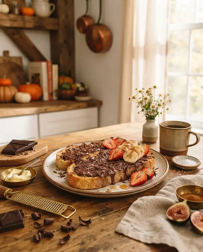 Grated Chocolate Toast with Sea Salt 5 Grated Chocolate Toast with Sea Salt Recipe