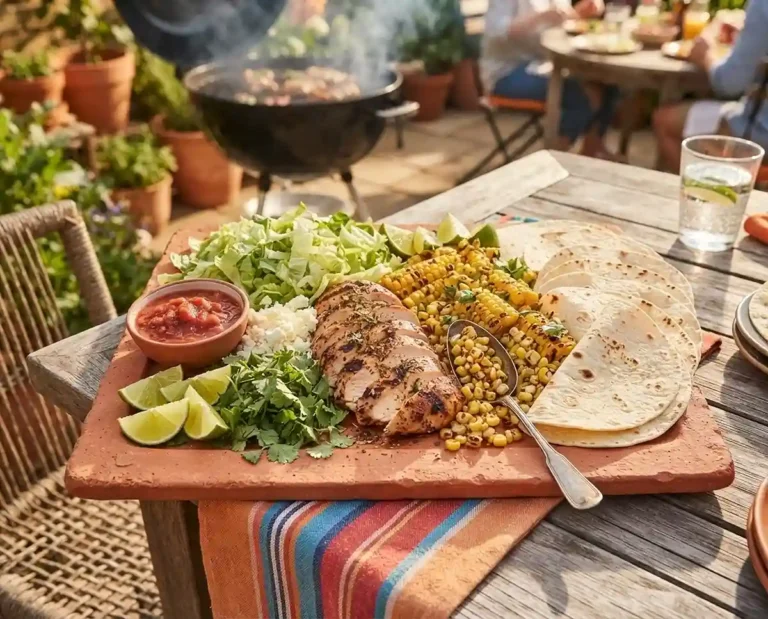 Taste with Purpose 6 Grilled Corn Chicken Taco Platters