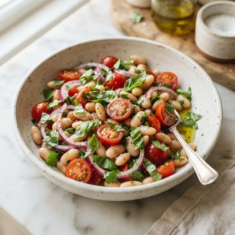 Herby White Bean Tomato Salad