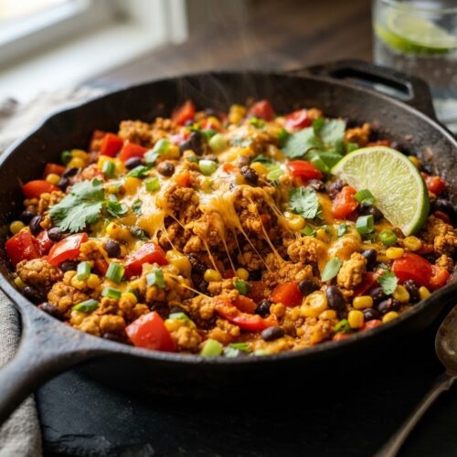 High-Fiber Taco Turkey Skillet 5 High-Fiber Taco Turkey Skillet