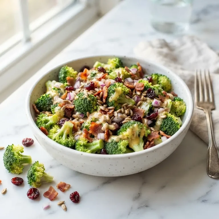 Honey Mustard Broccoli Salad