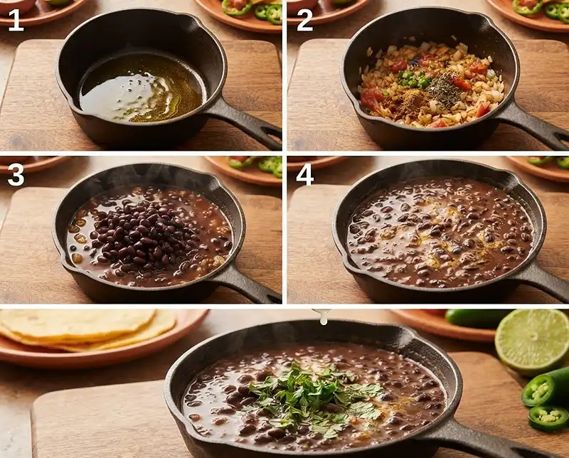 How to Cook canned​ black beans