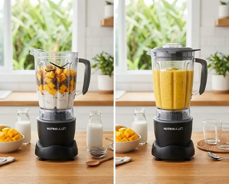 Mango Coconut Chia Recovery Cups 3 How to Make Mango Coconut Chia Recovery Cups