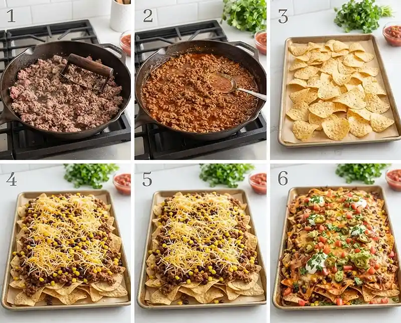 Sheet Pan Nacho Party Bake 3 How to Make Sheet Pan Nacho Party Bake