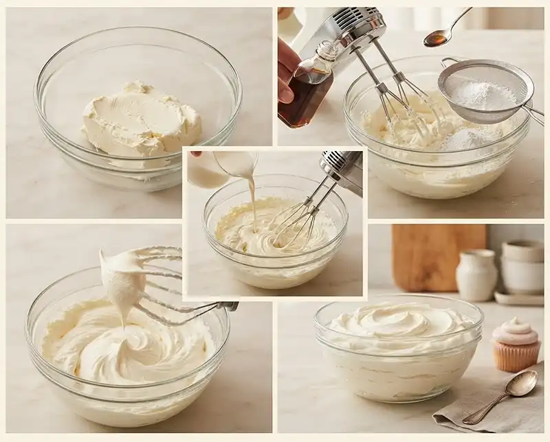 How to Make mascarpone whipped cream​