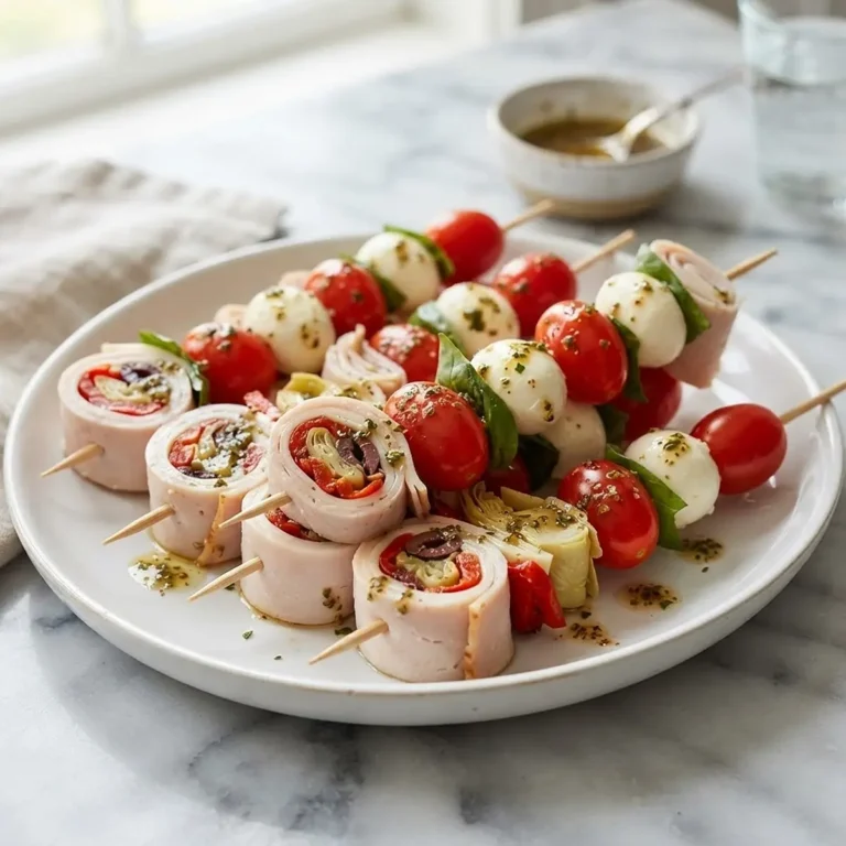 Taste with Purpose 3 Italian Turkey Sandwich Skewers