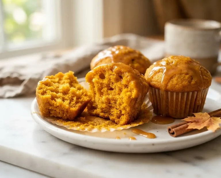 Taste with Purpose 4 Maple Glazed Pumpkin Muffins