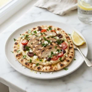 Mediterranean Grilled Flatbread Chicken 5 Mediterranean Grilled Flatbread Chicken