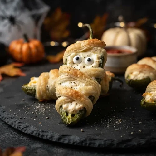 Mummy Jalapeno Poppers