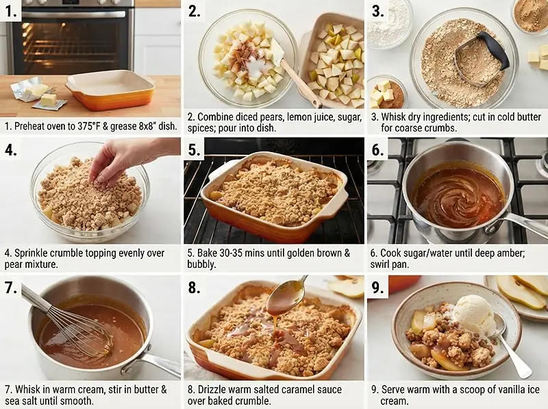Salted Caramel Pear Crumble 3 PRE Salted Caramel Pear Crumble