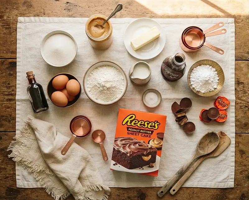 Reeses Peanut Butter Sheet Cake 2 Peanut Butter Chocolate Cake Ingredients