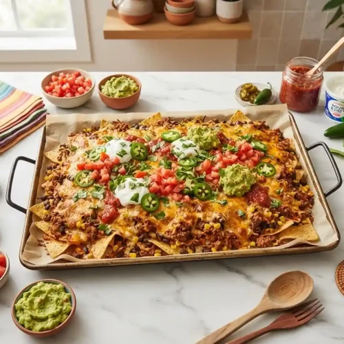 Sheet Pan Nacho Party Bake 5 Sheet Pan Nacho Party Bake