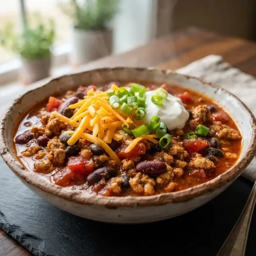 Smoky Ground Turkey Chili 5 Smoky Ground Turkey Chili
