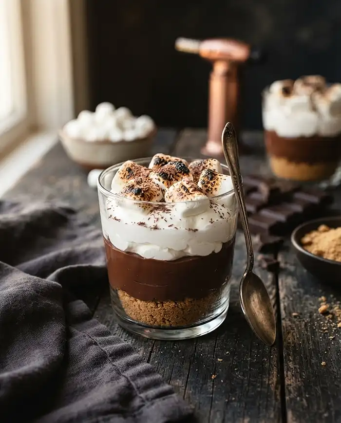 Smore Pudding Dessert Cups 4 Smore Pudding Dessert Cups Recipe