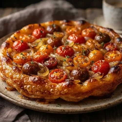 Tomato Tarte Tatin 2 Tomato Tarte Tatin