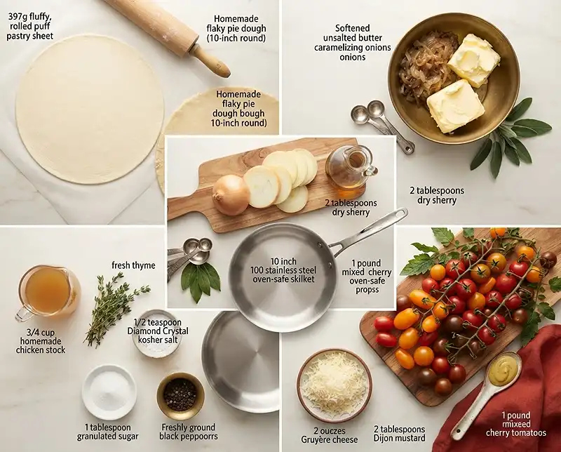 Tomato Tarte Tatin 3 Tomato Tarte Tatin Ingredients