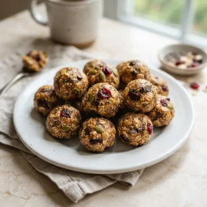 Trail Mix Energy Bites with Chia