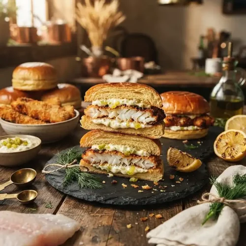 Air Fryer Fish Sandwich Recipe 2 air fryer fish sandwich recipe